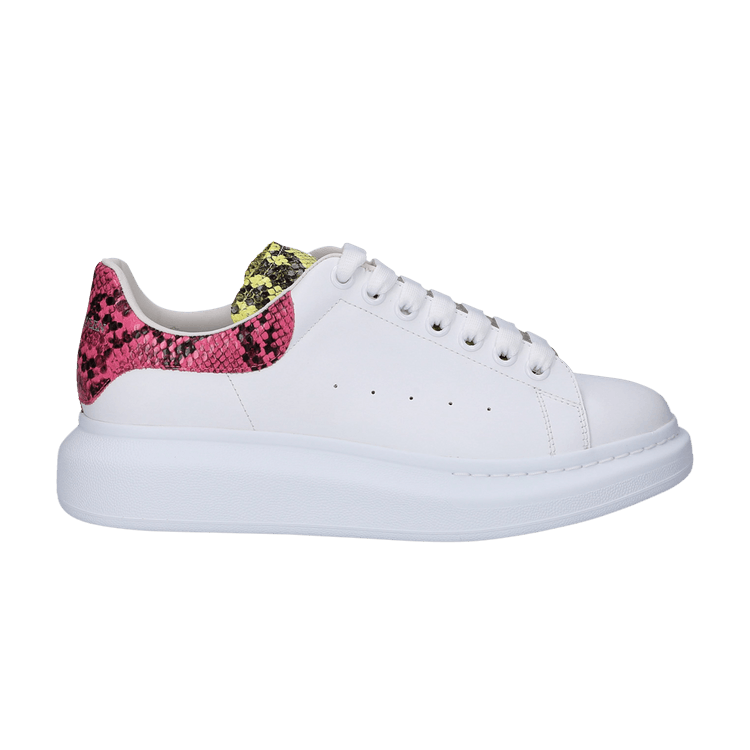 

Кроссовки Alexander McQueen Alexander McQueen Oversized Sneaker 'White Multi Snake Print', белый
