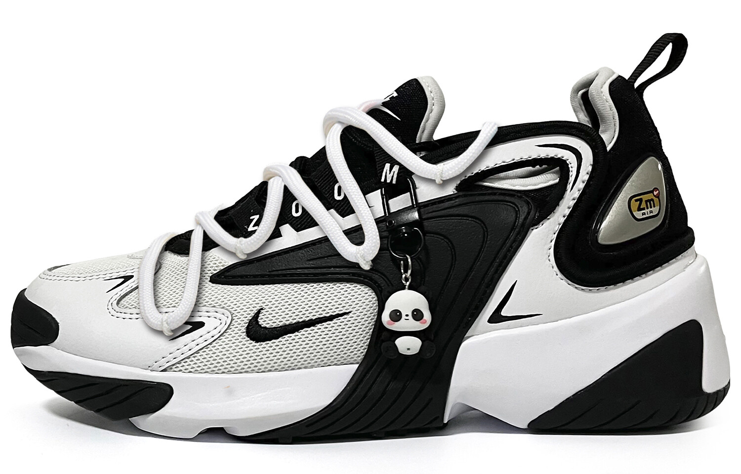 

Кроссовки женские Zoom 2K Mid Top Black/White Nike