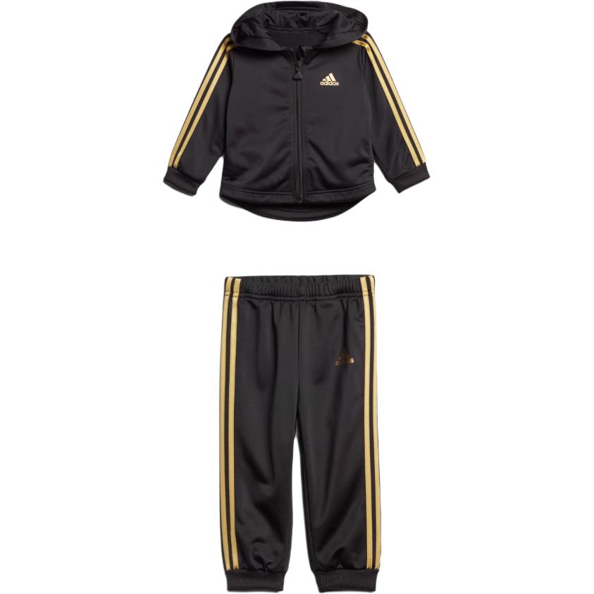 

Повседневная спортивная одежда черная для младенцев и малышей Adidas