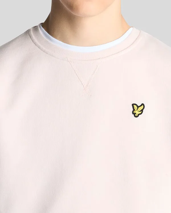 Толстовка с круглым вырезом Lyle & Scott, Light Pink — фото 4
