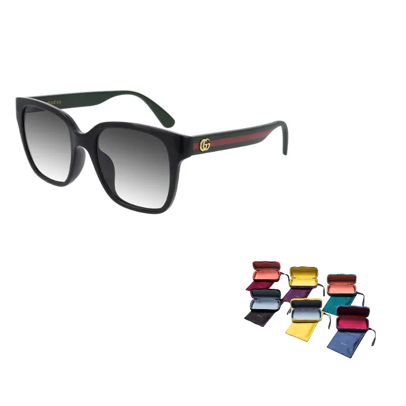 

Очки солнцезащитные Gucci Unisex Wayfarer, черный