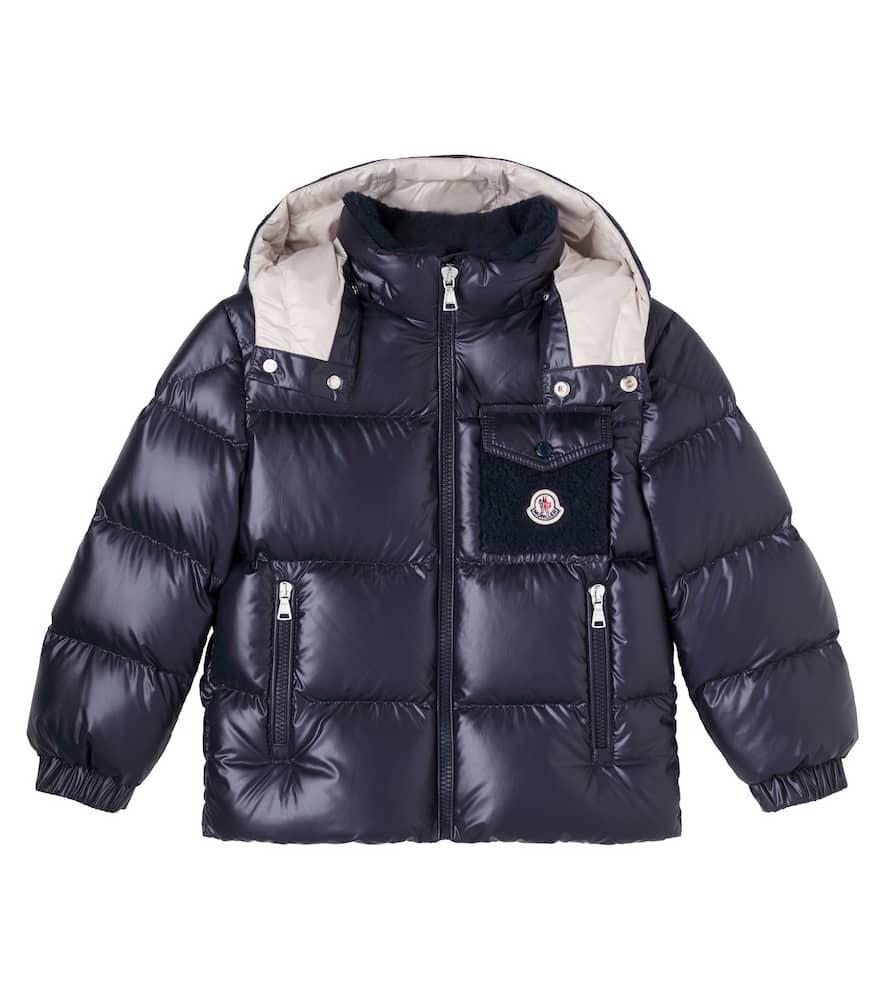 

Пуховик с капюшоном Yule Moncler Enfant, Blue Navy
