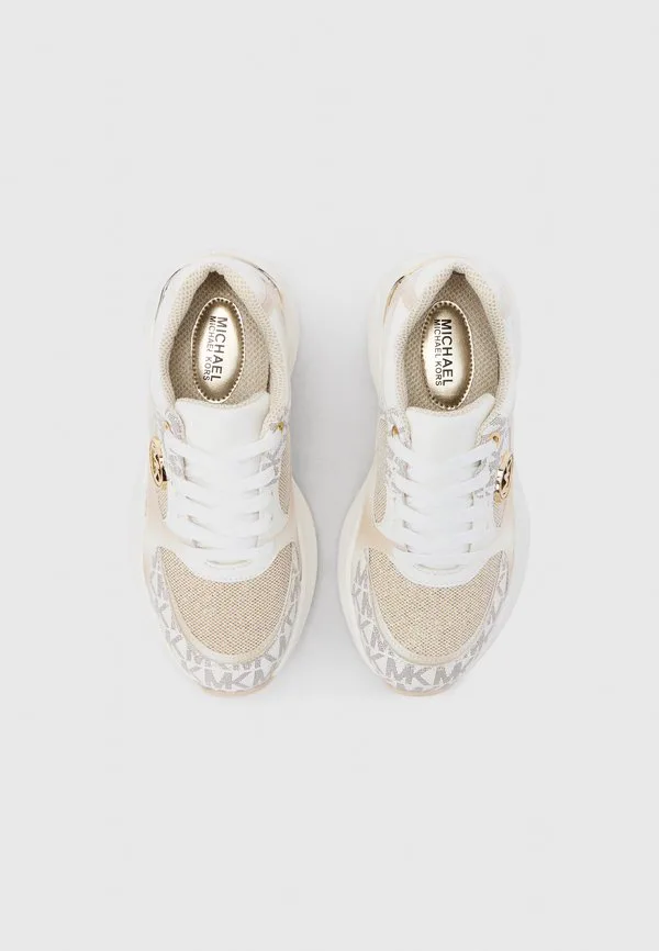 Кроссовки zuma Michael Kors Kids, Vanilla/Pale Gold-Coloured — фото 4