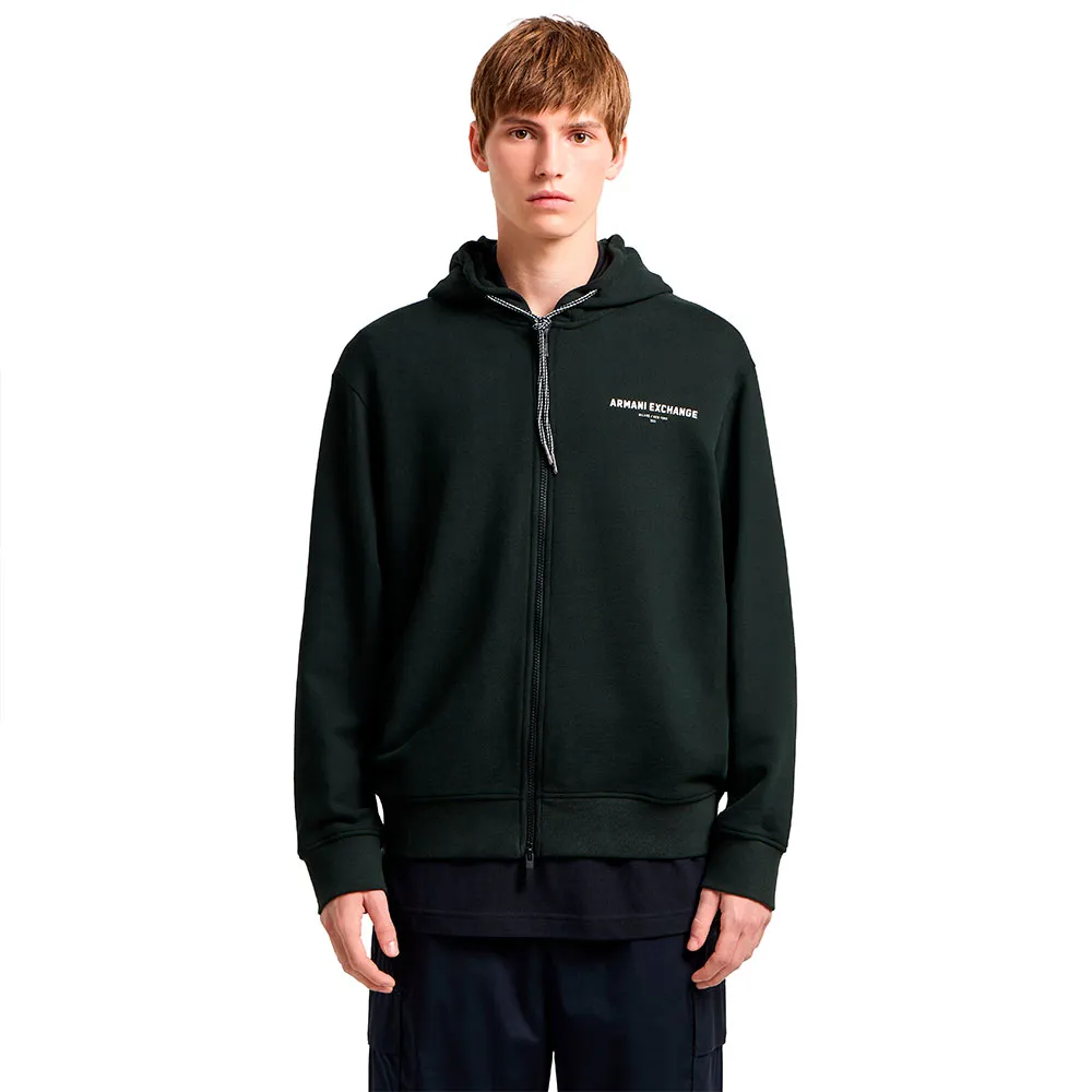 

Толстовка Armani Exchange XM000223_AF12656 full zip, черный