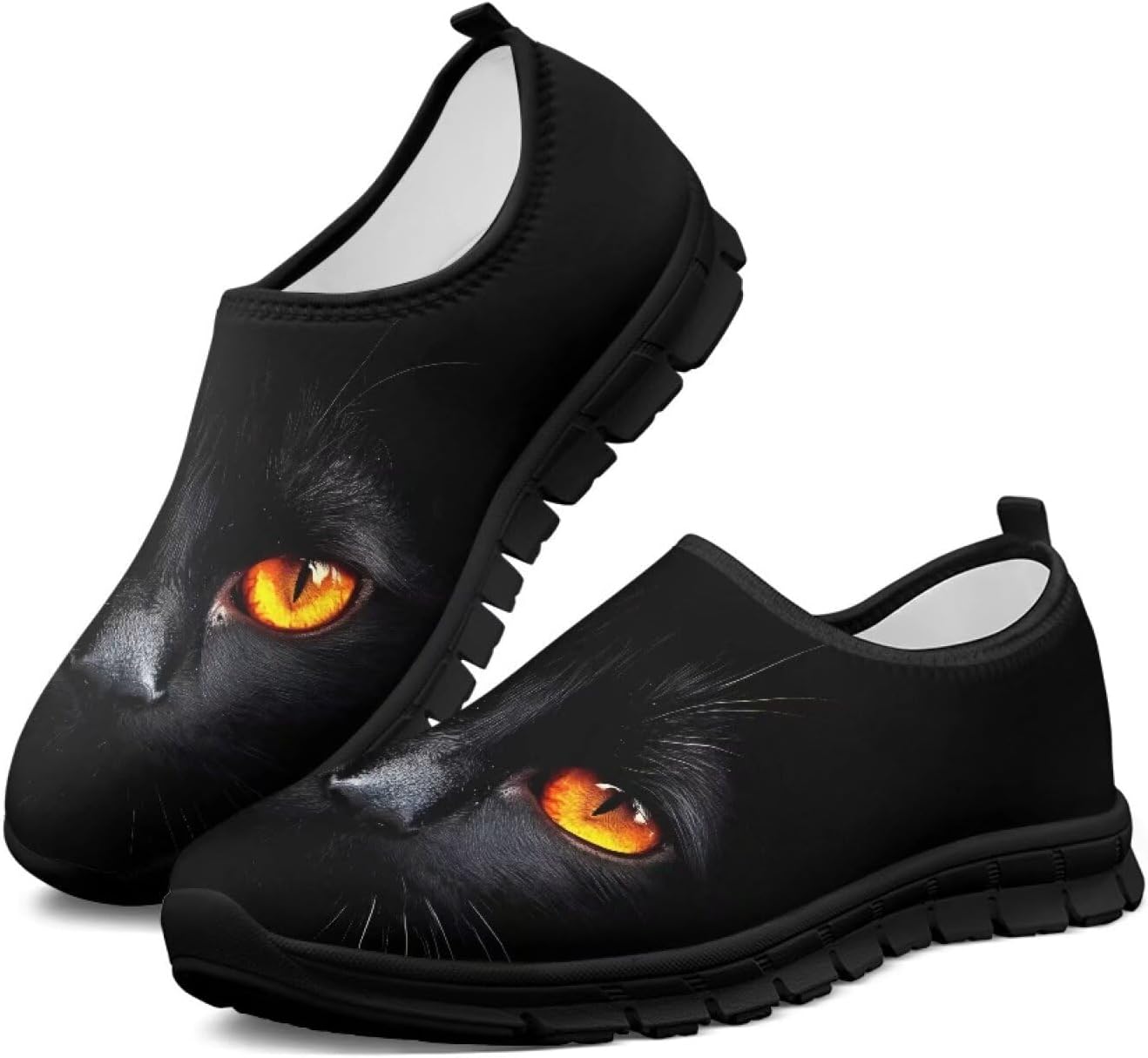 

Мужские слипоны на плоской подошве, повседневные кроссовки с удобной стелькой, дышащие спортивные туфли-лоаферы для мужчин Tomeusey, черный