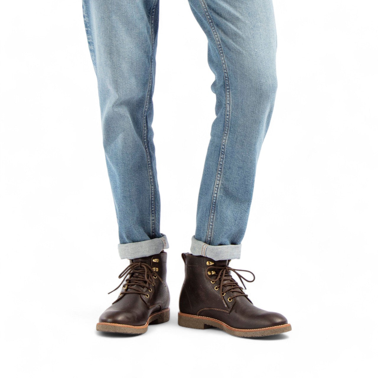 Ботинки Panama Jacks мужские кожаные Glasgow GTX C2 коричневые — фото 3
