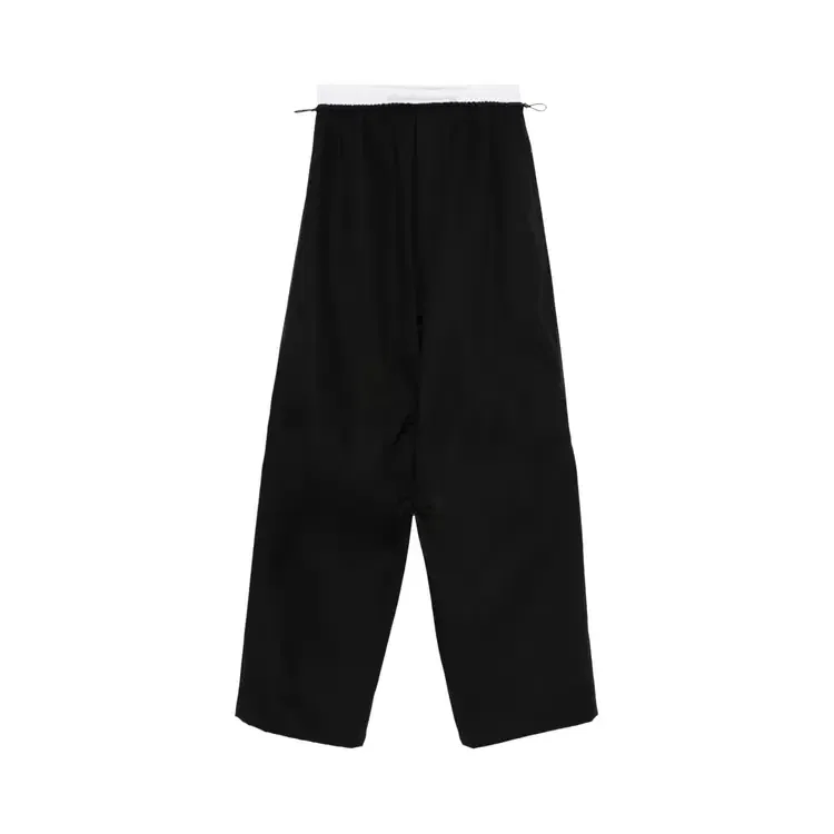 Брюки с завышенной талией Alexander Wang, черный