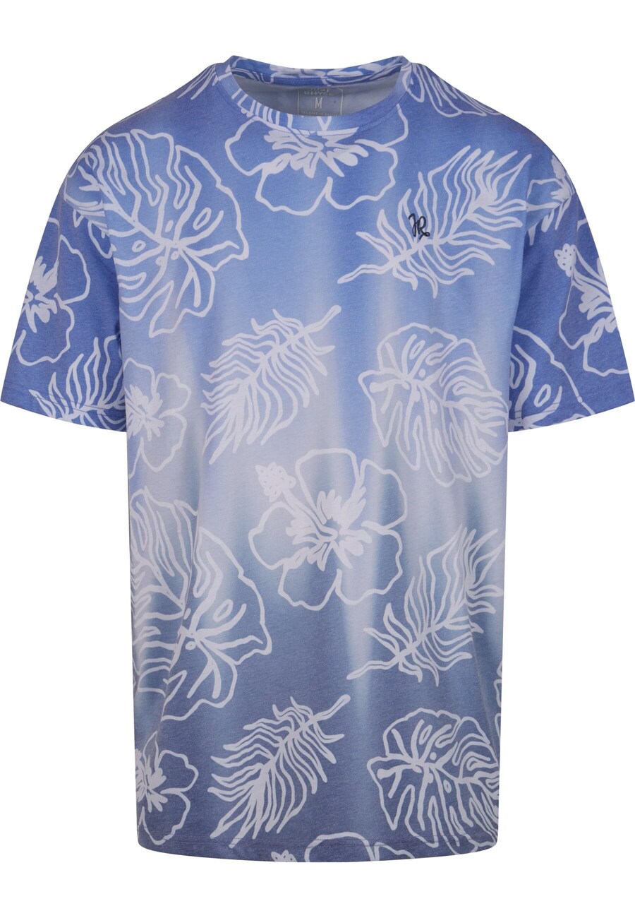 

Классическая футболка Just Rhyse Shirt Wave Bounce, цвет opal/dusty blue