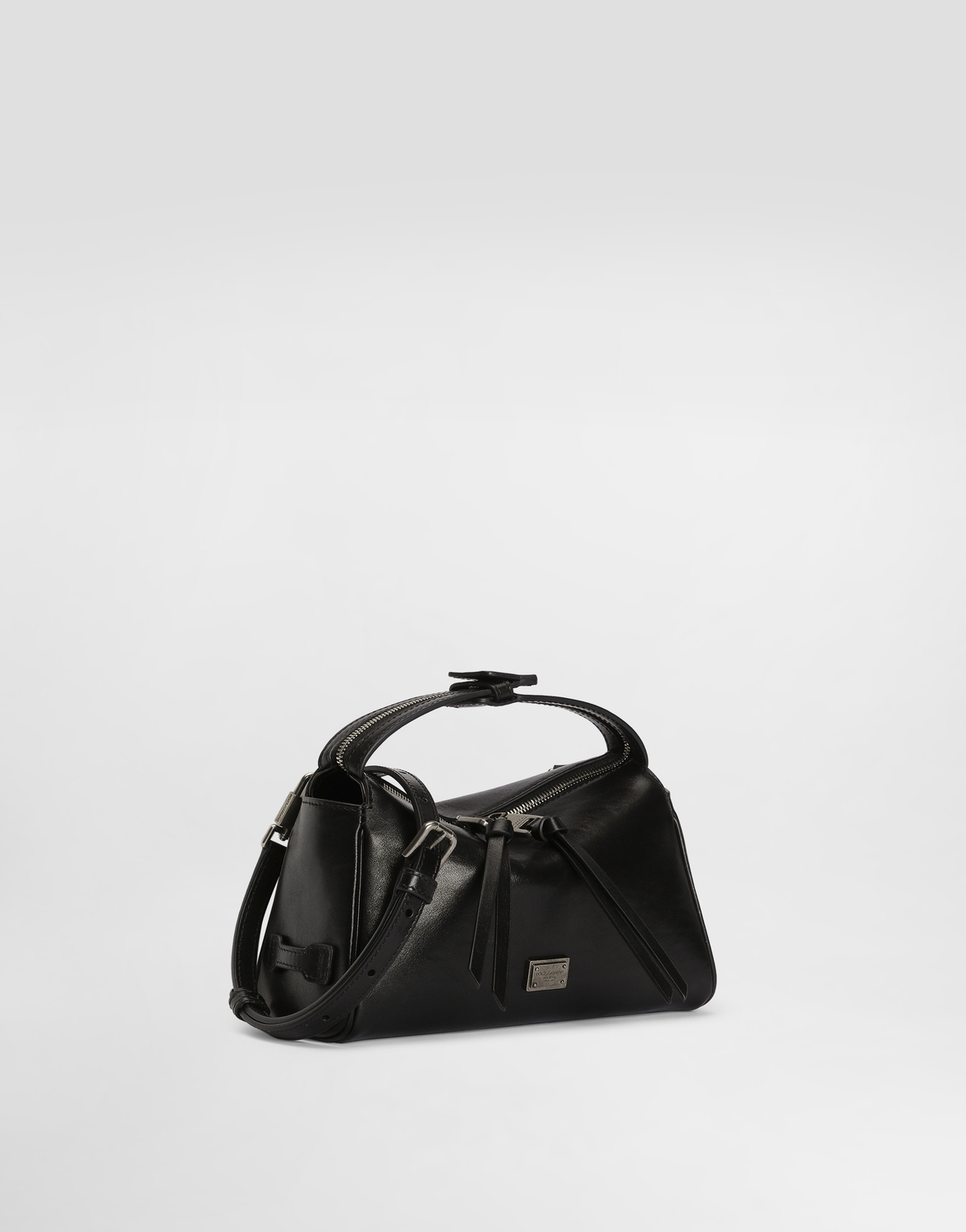 Мини-сумка Vittoria из телячьей кожи DOLCE & GABBANA, черный — фото 3
