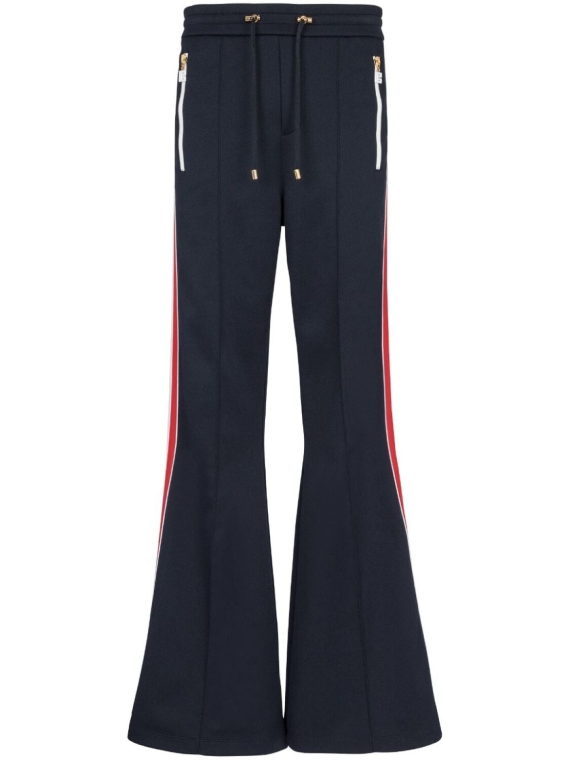

Balmain расклешенные спортивные брюки 70s, синий