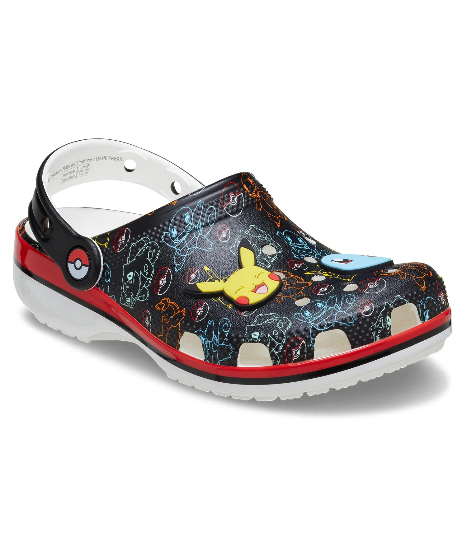 Детские сандалии Crocs Pokemon Classic 211344-90H — фото 2
