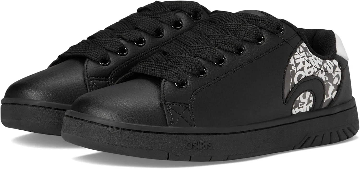 Мужские кроссовки Osiris Troma Alt для скейтбординга, Black / White / Black