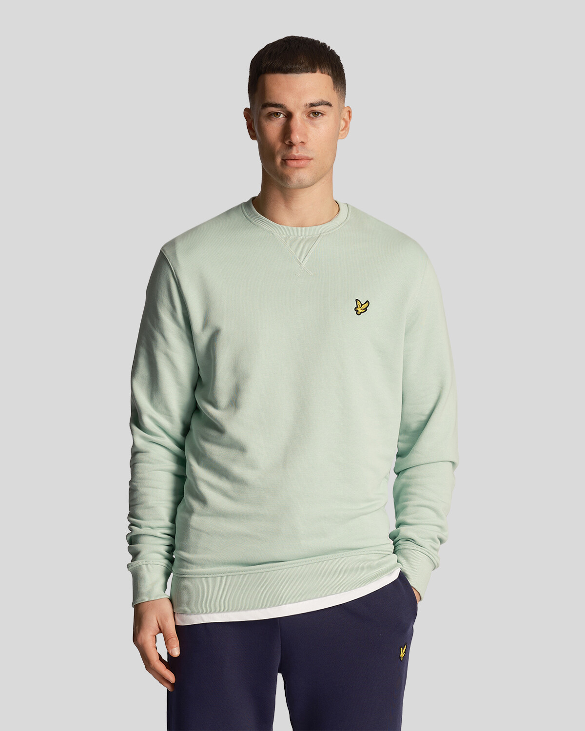 

Толстовка с круглым вырезом от in Lyle & Scott, зеленый