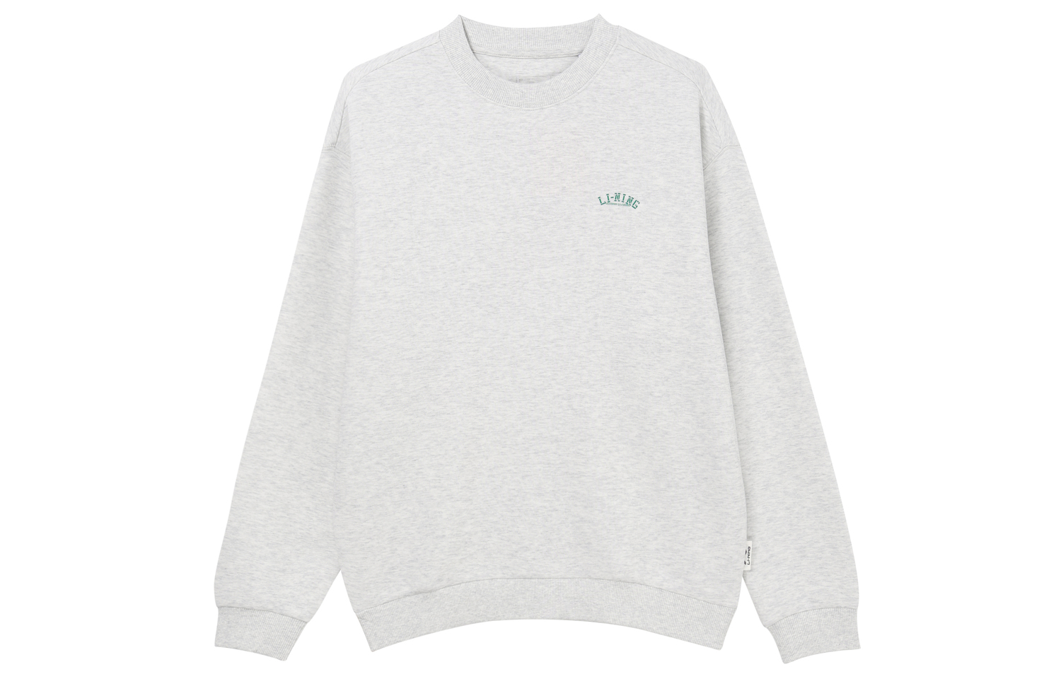 

Толстовка спортивная LiNing Sports Trend Series, мужская, цвет хизер серый, темно-антарктический серый