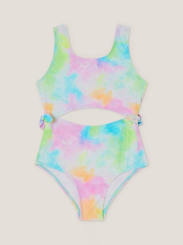 

Детский купальник Jelly Haze с вырезом и бантом сбоку Monsoon, Multi