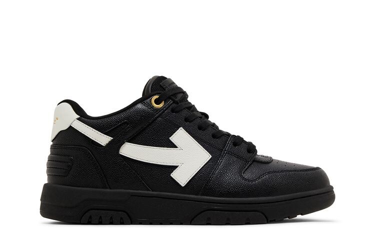 

Кроссовки Off-White Out of Office Black White Gold, черный