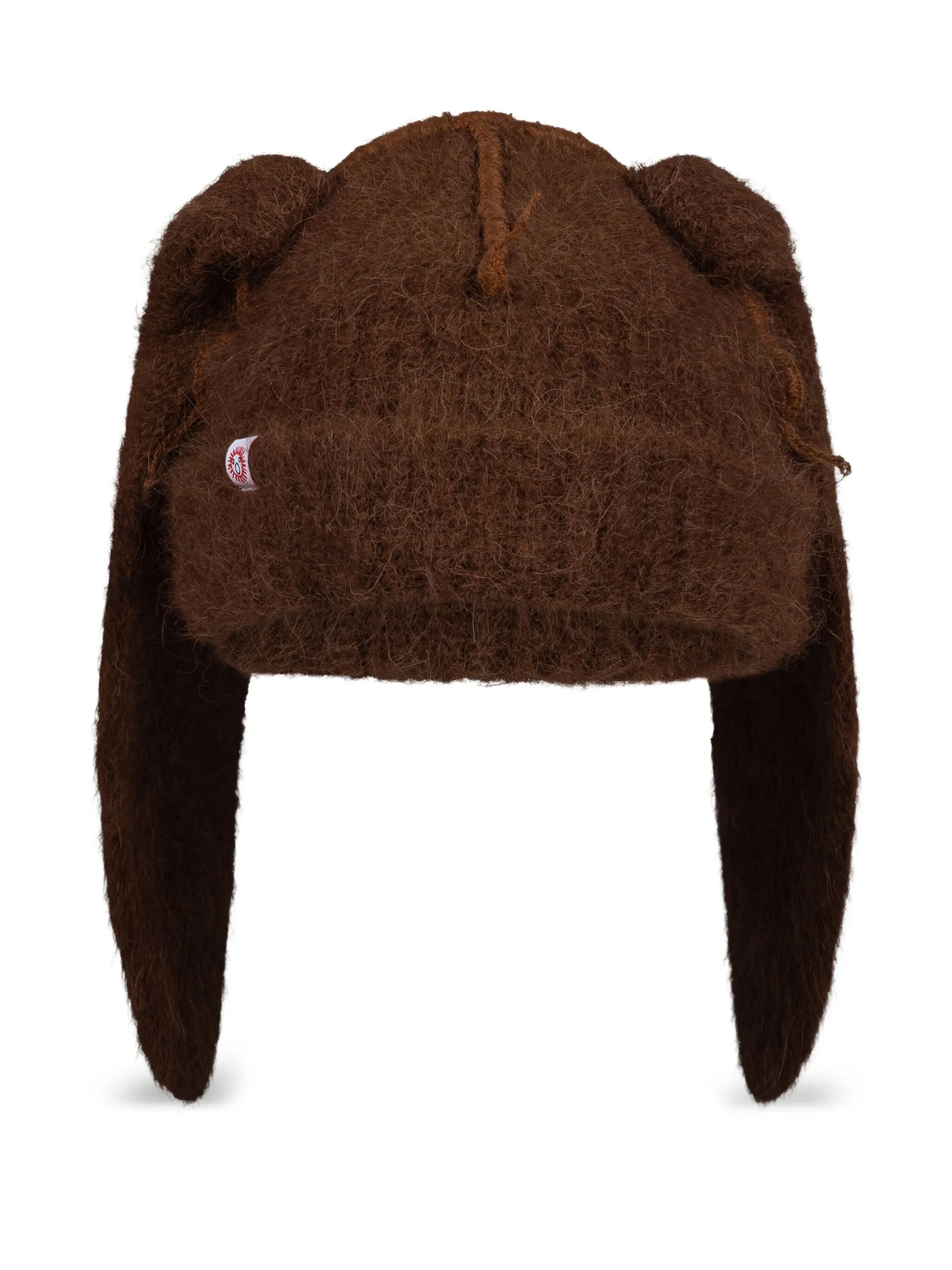 

Шапка бини с ушками Charles Jeffrey Loverboy, коричневый