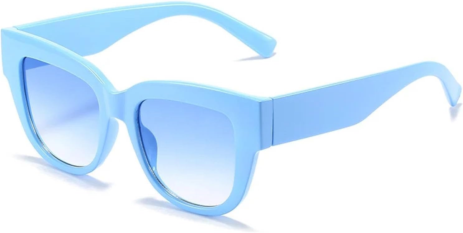 

Классические винтажные солнцезащитные очки для женщин и мужчин, модные, стильные, роскошные, для активного отдыха, вождения, путешествий, защиты от УФ-излучения UV400 TKKTLLT, Blue Blue