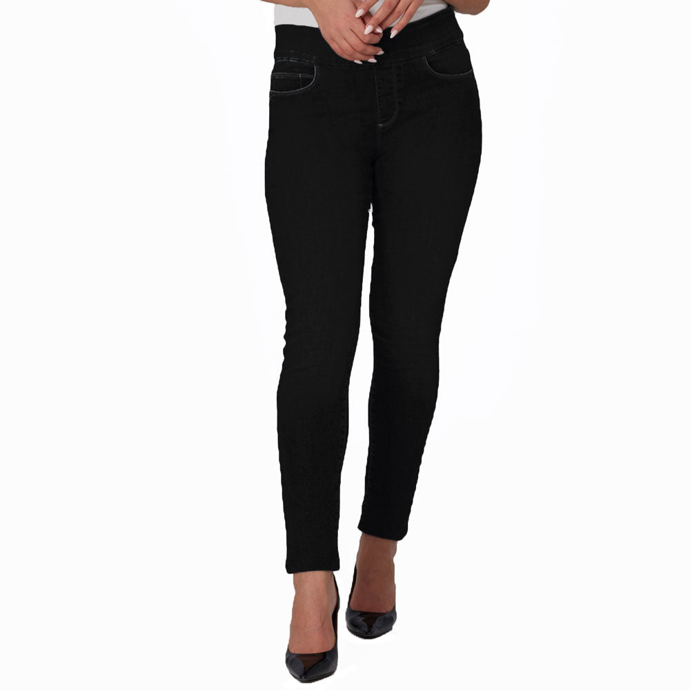 

Женские узкие джинсы ANNA-NBLK с высокой талией Lola Jeans, черный