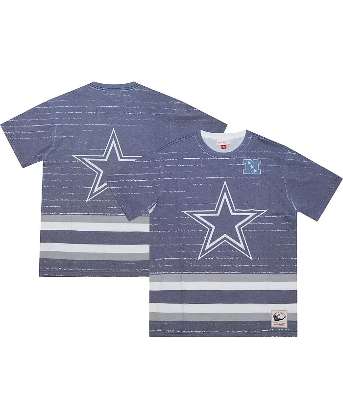 

Мужская футболка Dallas Cowboys Jumbotron 3.0 цвета navy Mitchell & Ness