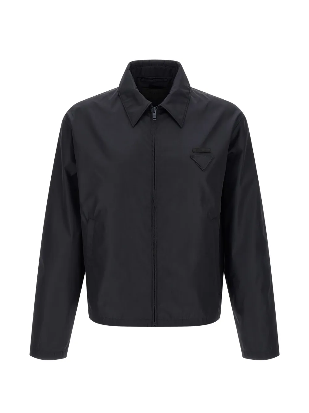 

Куртка с воротником Prada, черный