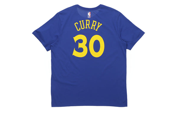 Футболка golden state warriors dri-fit nba short sleeve blue 'curry' Nike, синий — фото 2