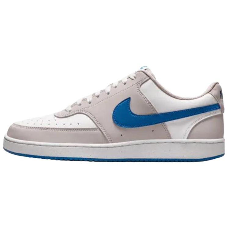 

Nike Court Vision Abrasion Resistant Low top Skateboard Shoes мужские светло-серый белый
