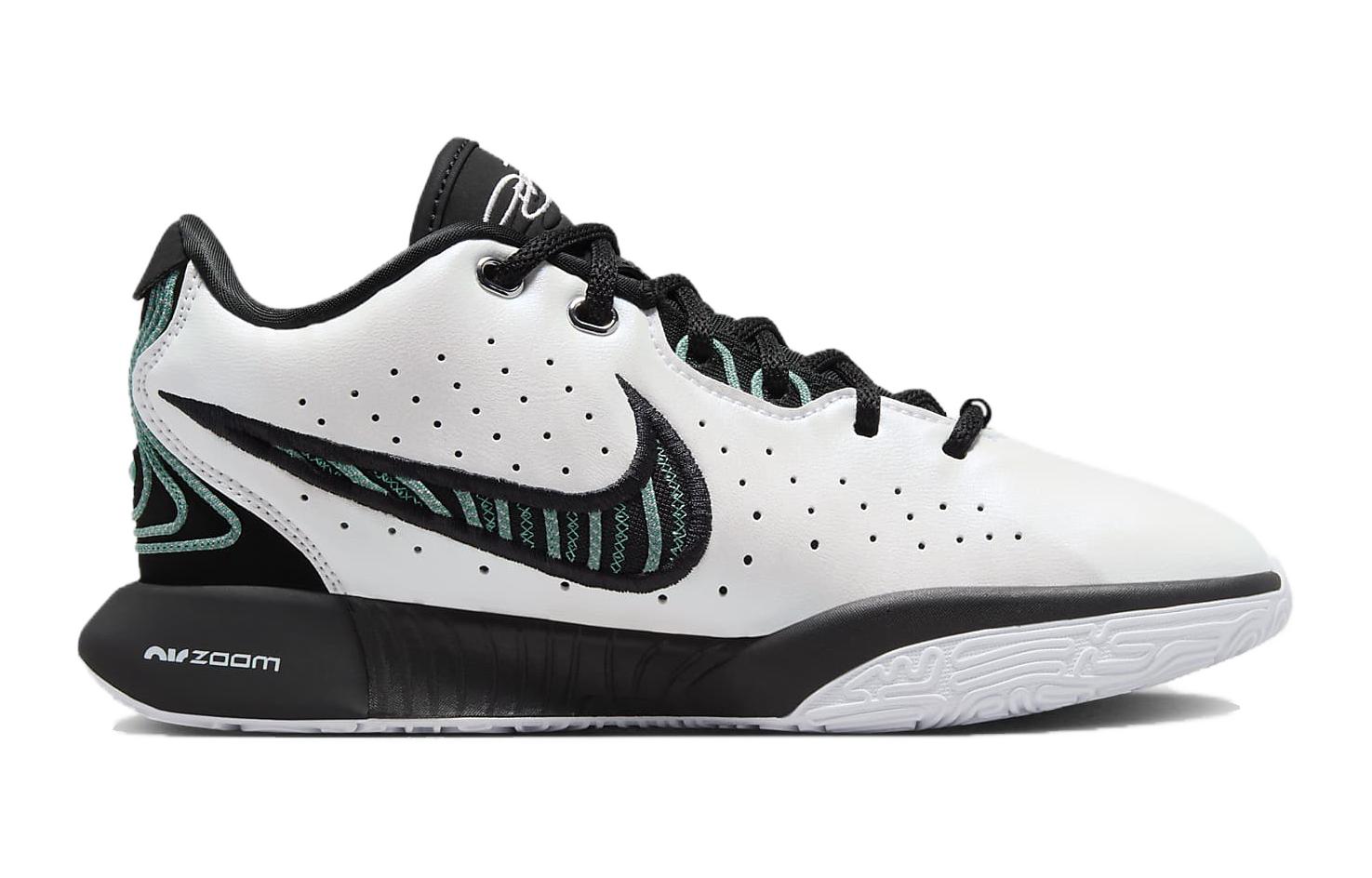 LeBron 21 Conchiolin GS Nike, белый черный — фото 2