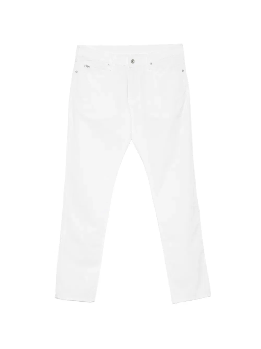 Джинсы J06 с пятью карманами Emporio Armani, белый