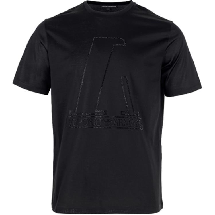

Футболка мужская черная EMPORIO ARMANI
