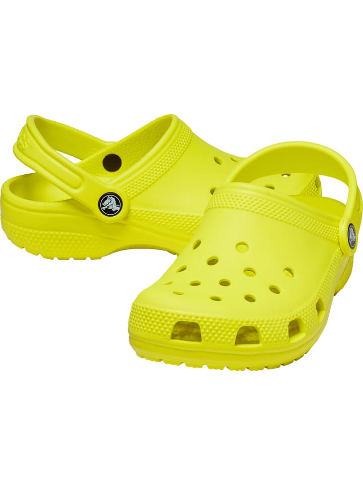 

Crocs Классические сабо желтого цвета