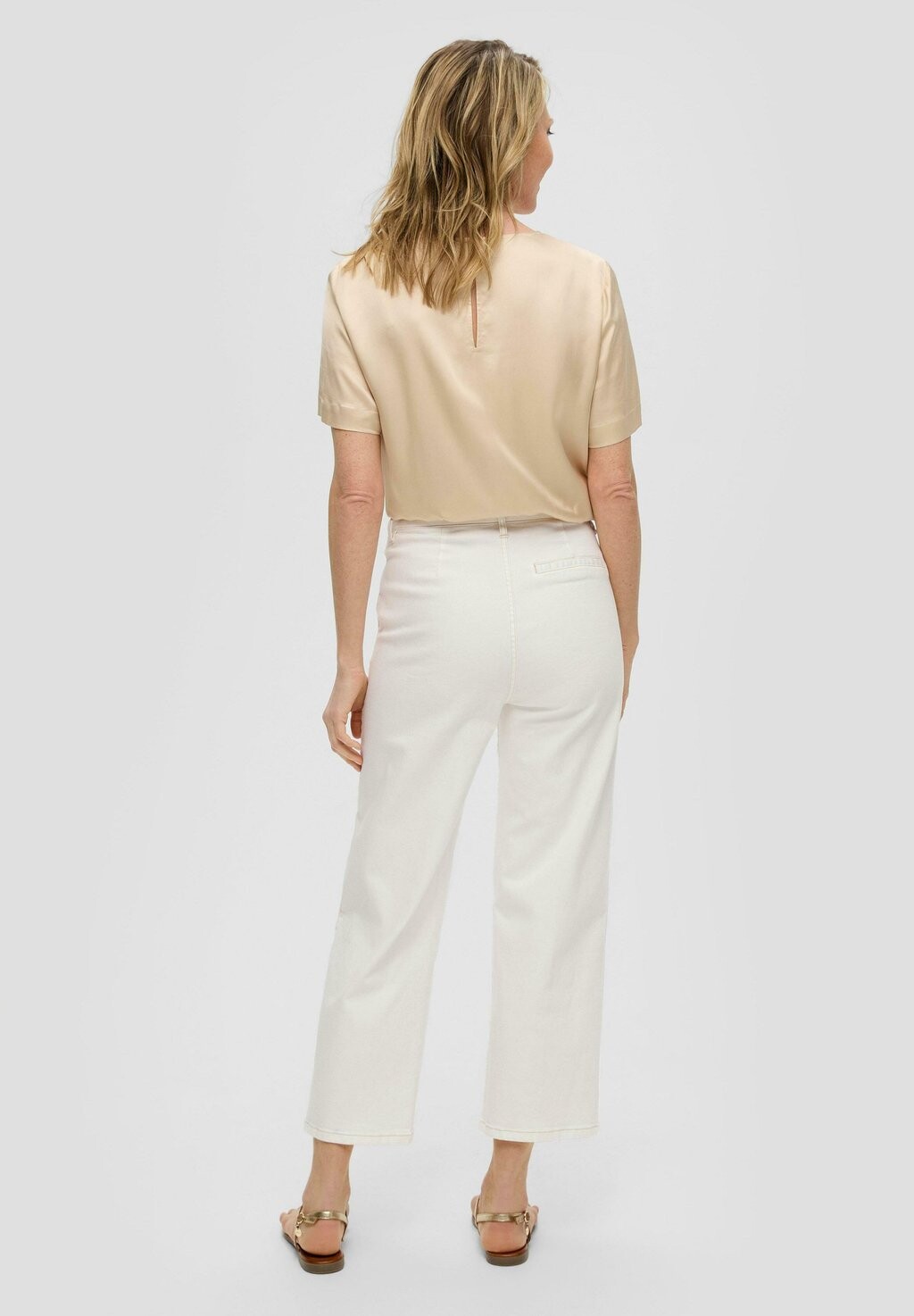 

Расклешенные джинсы SURI REGULAR FIT WIDE LEG s.Oliver BLACK LABEL, белый