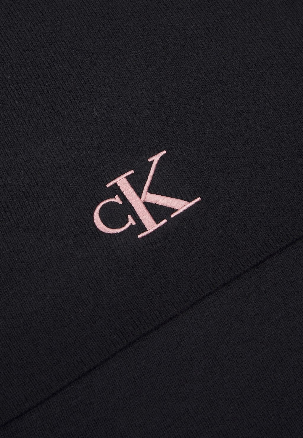 

Шарф MONOGRAM EMBRO SCARF Calvin Klein, серебристого цвета