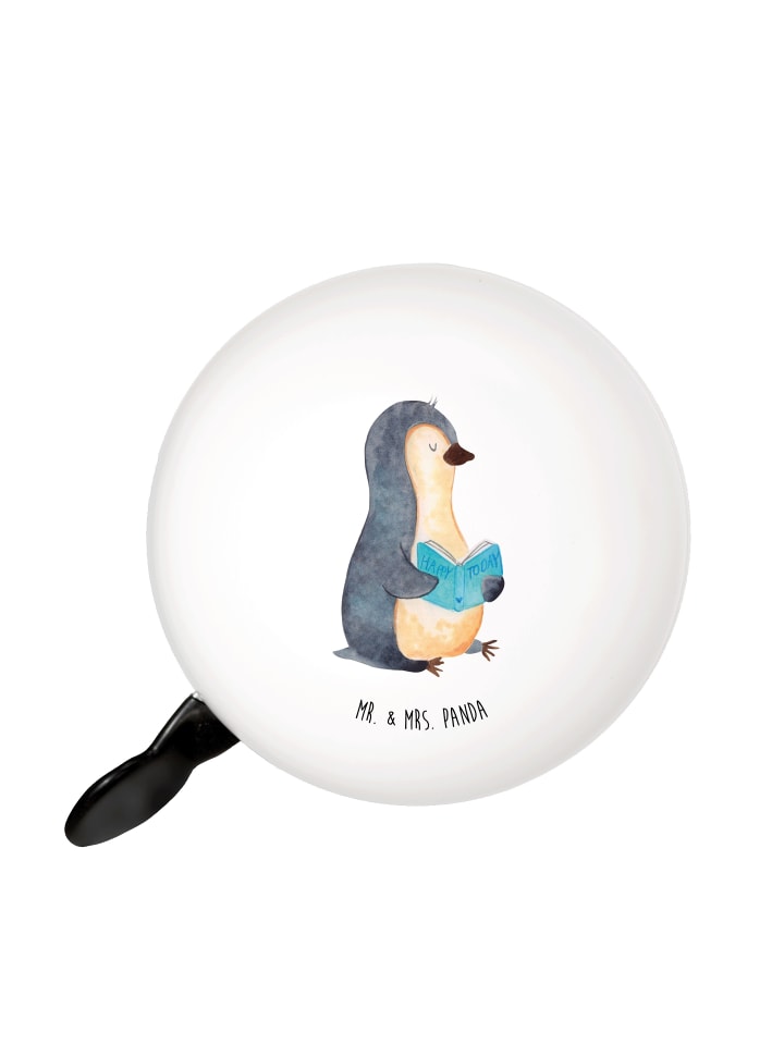 

Mr. & Mrs. Panda Велосипедный звонок, пингвин, книга, ничего не говоря, белым цветом