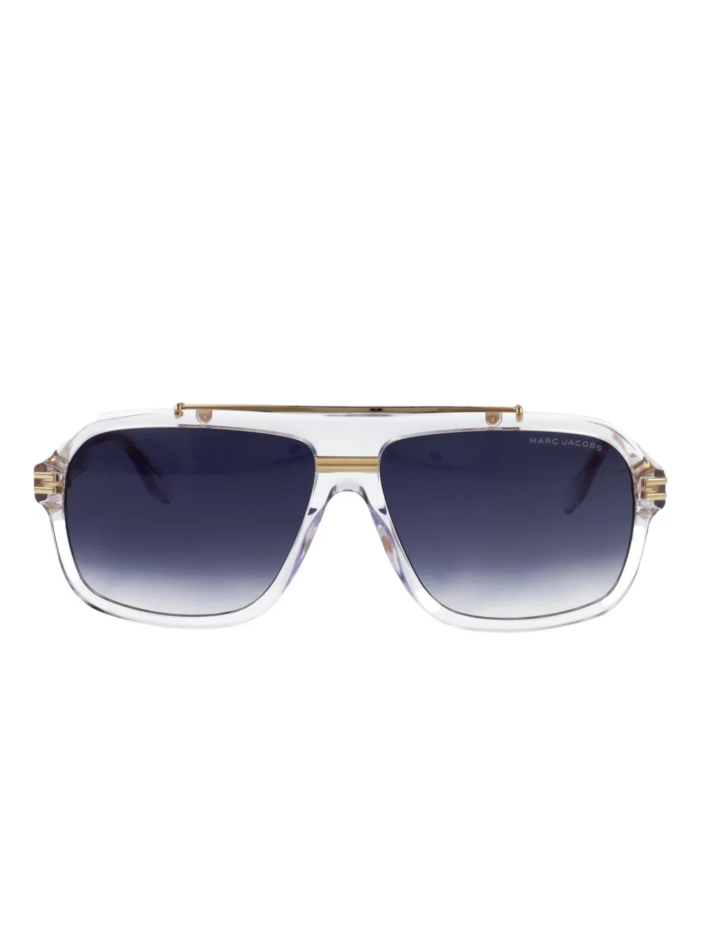 

Солнцезащитные очки в большой оправе Marc Jacobs Eyewear, золотой