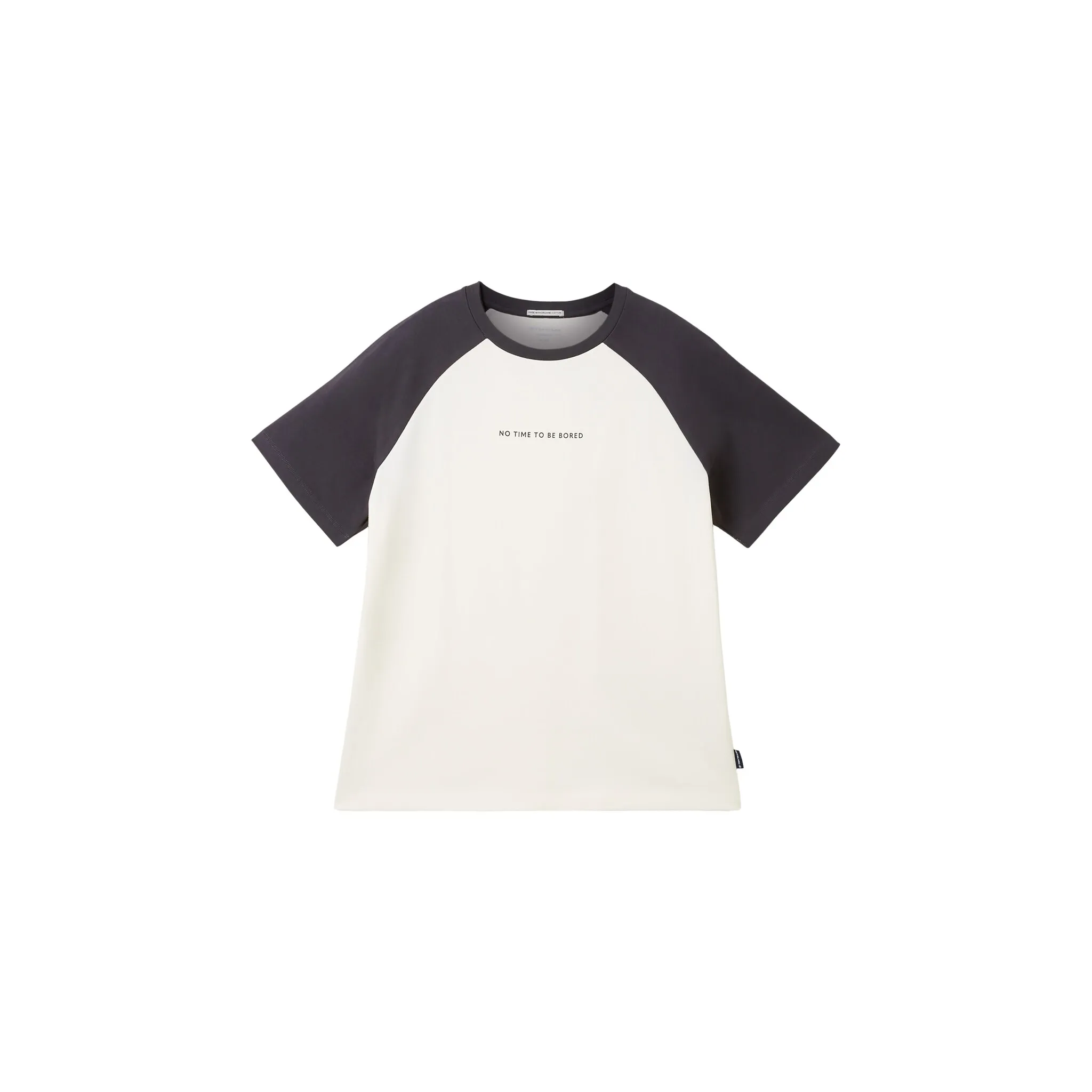 

Футболка TOM TAILOR с рукавами реглан, цвет wool white