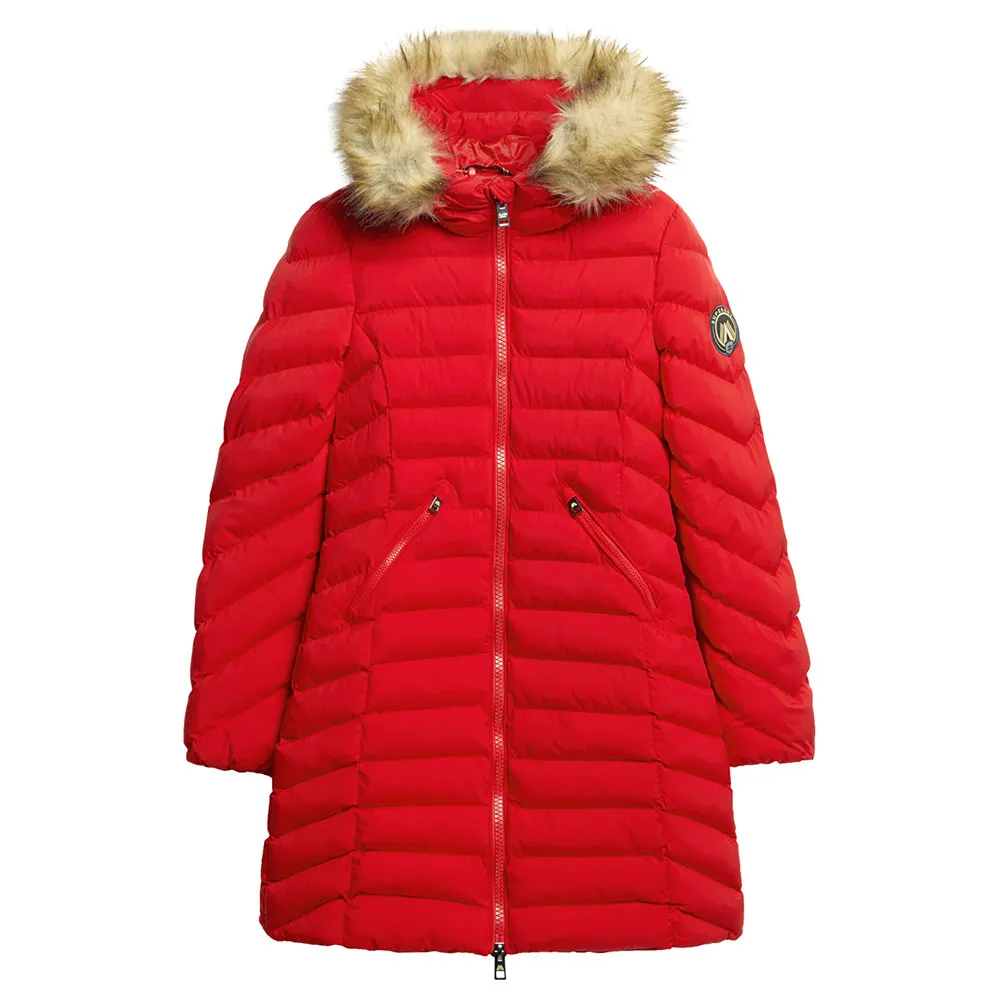 Куртка Superdry Fuji Faux Fur, красный — фото 2