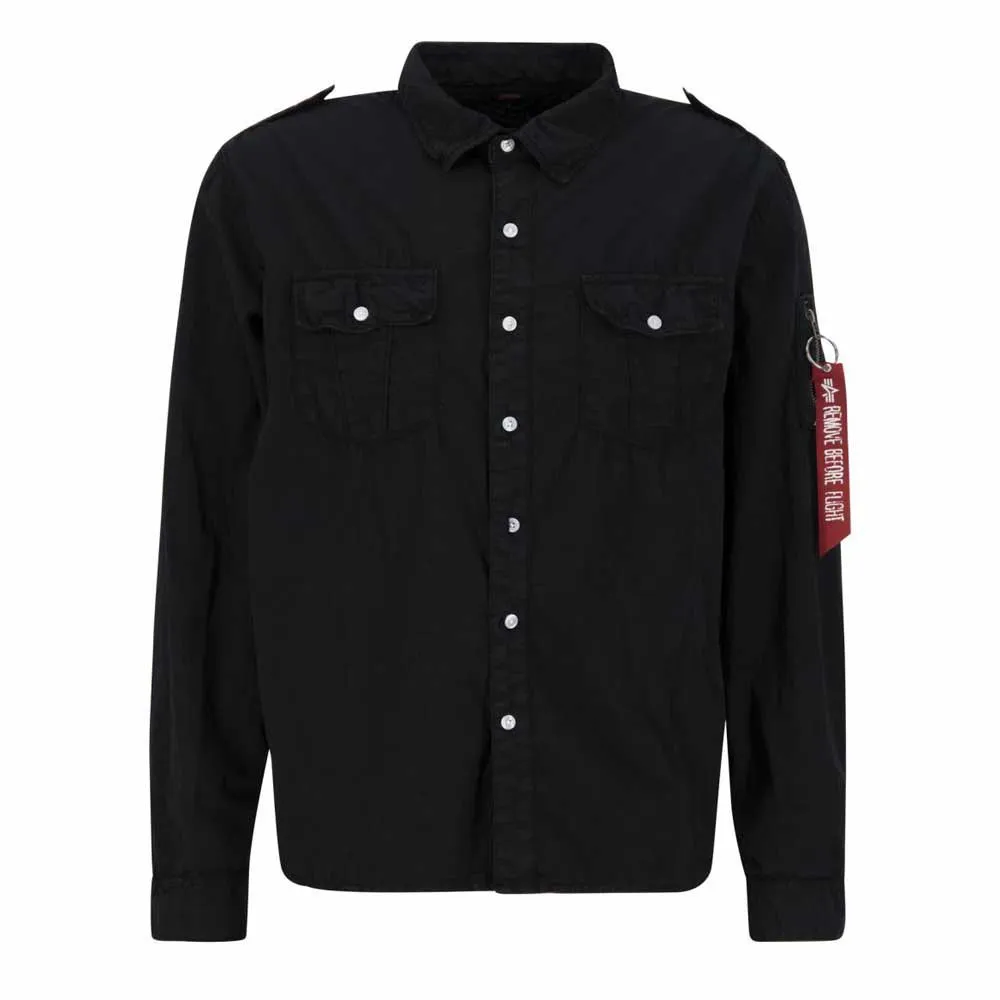 

Футболка Alpha Industries Dragon long sleeve, черный
