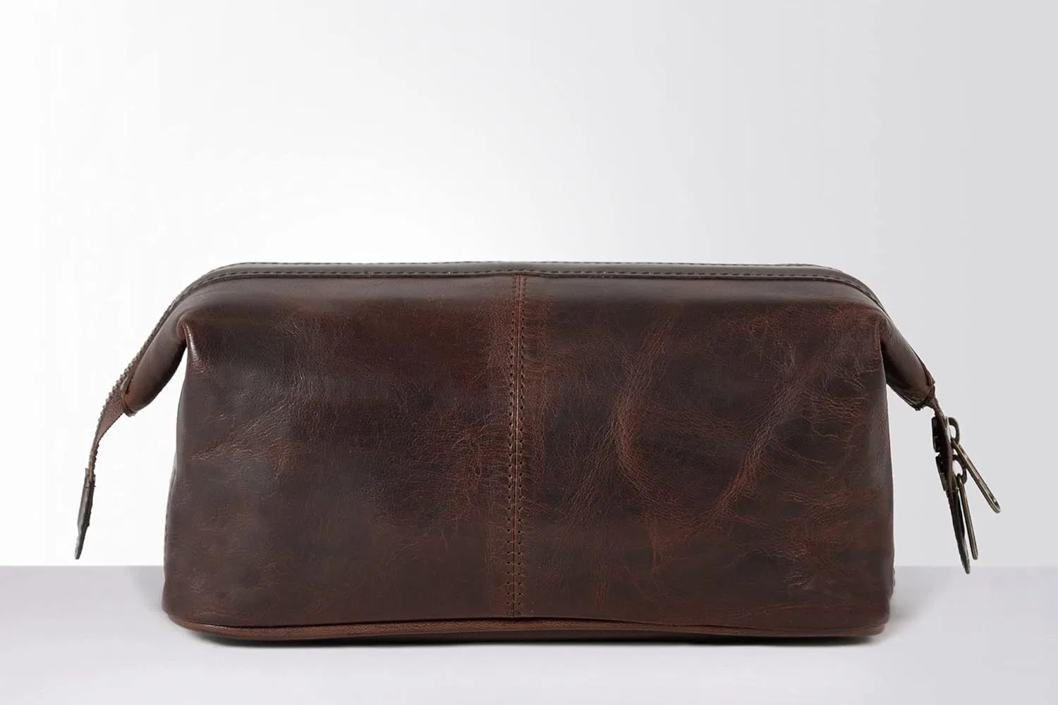 Малая кожаная косметичка «No-5-1» от HOLZRICHTER Berlin No brand, Chestnut — фото 4