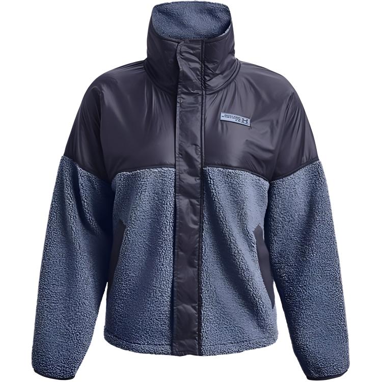

Куртка женская фиолетово-черная Under Armour