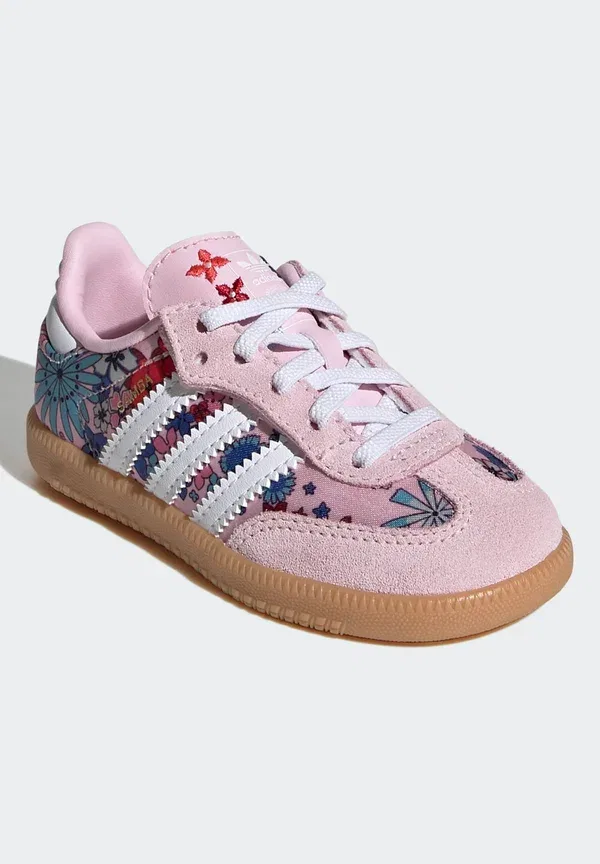 Детские туфли Liberty London Adidas Originals, прозрачно-розовый облачно-белый — фото 2
