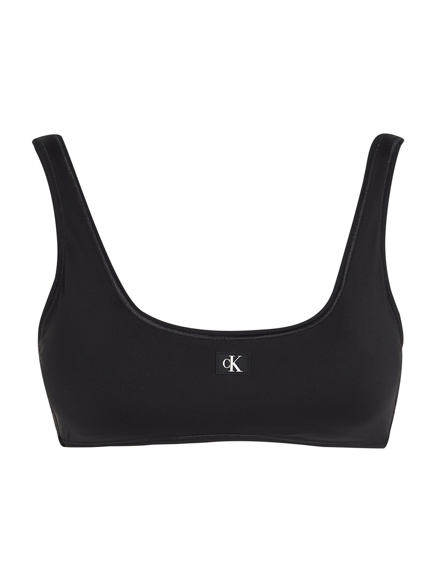

Топ бикини без косточек Calvin Klein Swimwear, черный