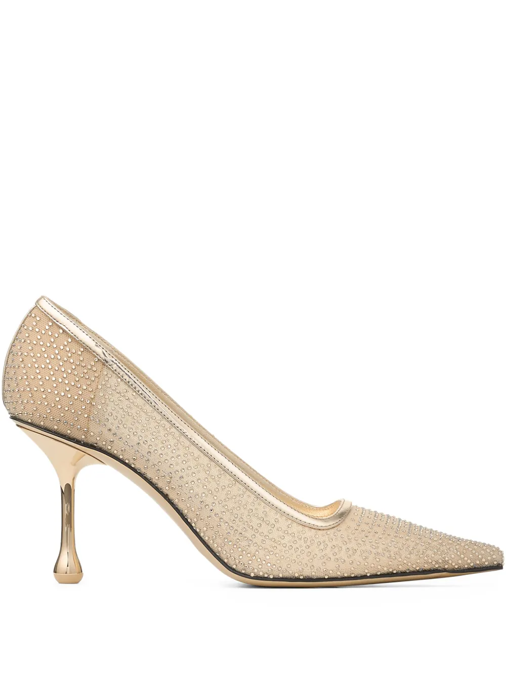 Декорированные туфли Ixia 80 Jimmy Choo, золотистый