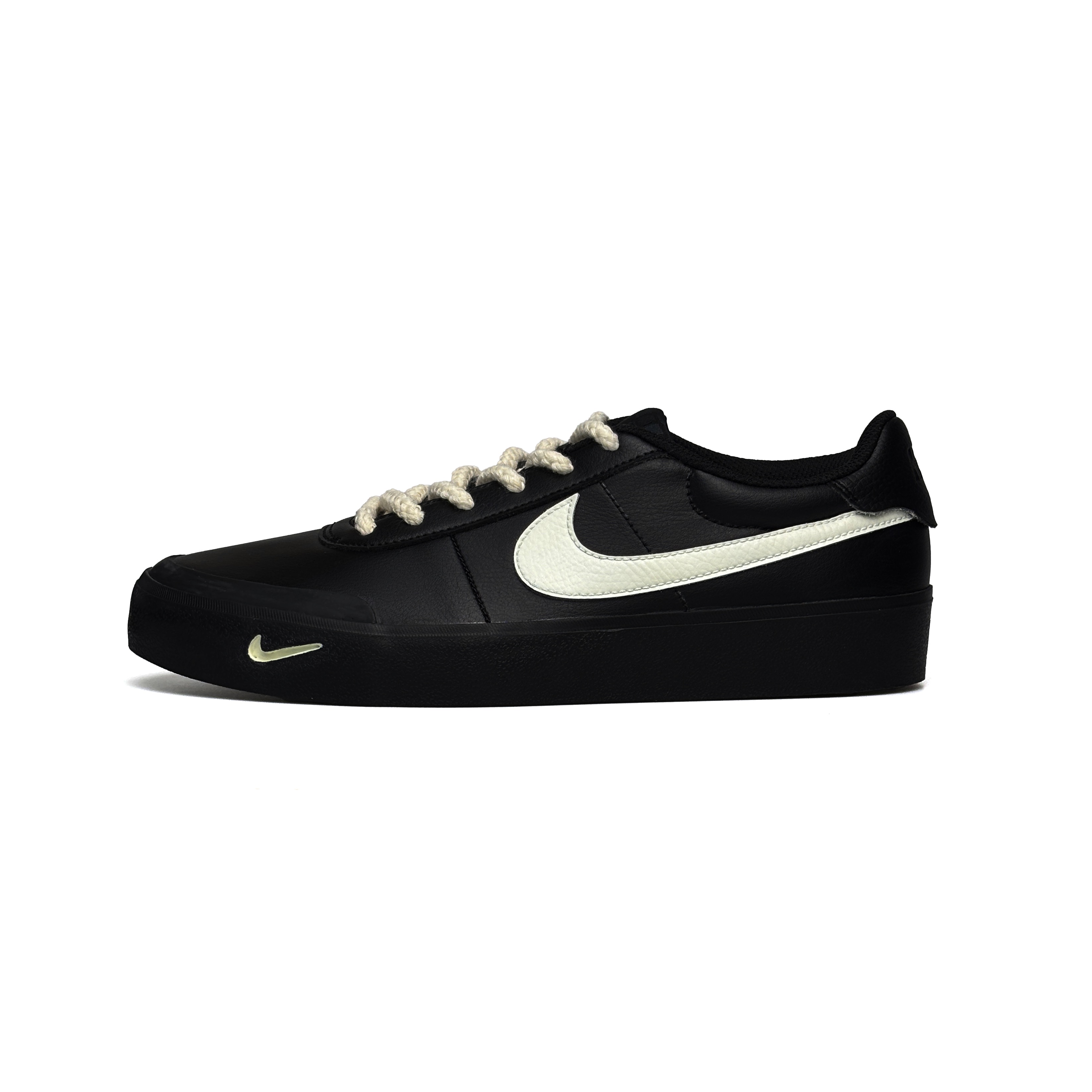 

Nike Кроссовки Court Shot Vassell для скейтбординга, износостойкие, низкие, мужские, черные