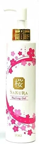 Скраб-пилинг гелевый Sakura Peeling Gel EGF Репаир с гиалуроновой кислотой, 200 мл — фото 2