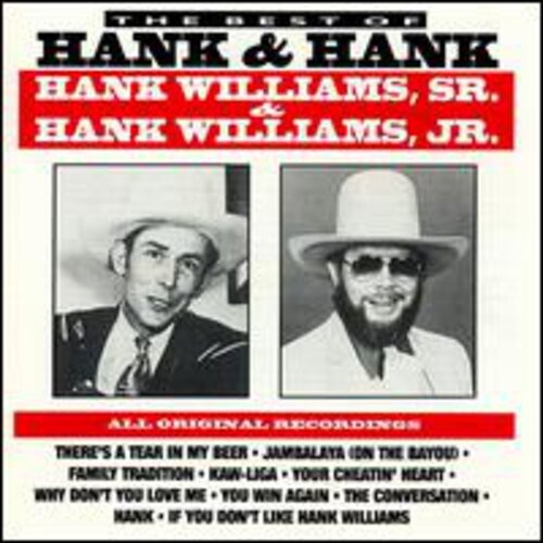 

CD диск Williams Jr, Hank / Williams Sr, Hank: Best of Hank & Hank