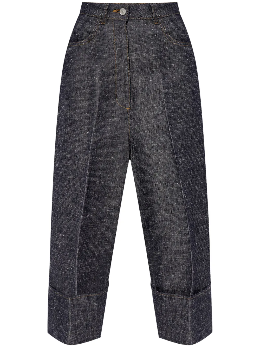 

Укороченные брюки палаццо Givenchy, синий