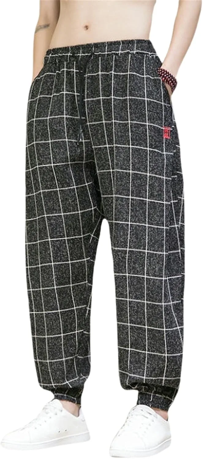 

Мужские китайские широкие брюки-джоггеры MUFURONG