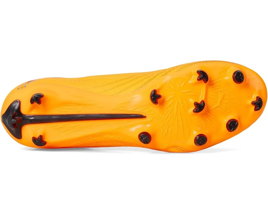 Кроссовки PUMA Ultra 6 Play Firm, Artificial Ground Soccer Cleats, Heat Fire/Black/Glowing Red — фото 3