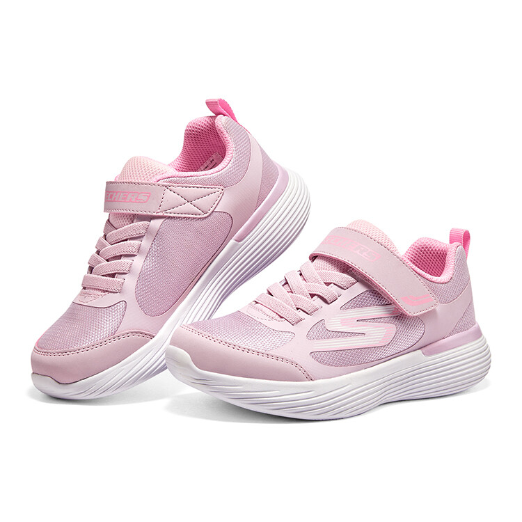 Детские кроссовки GS Low-top розовые/белые Skechers, розовый — фото 3